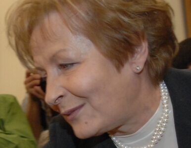 Zyta Gilowska odchodzi z Rady Polityki Pieniężnej
