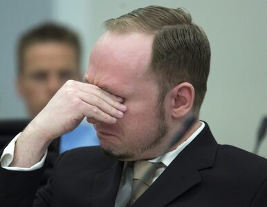 Miniatura: Breivik wzruszył się słuchając... swojego...