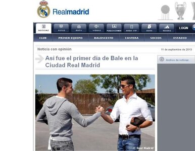 Miniatura: Uścisk wart miliony. Bale i Ronaldo już...