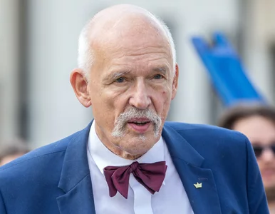 Miniatura: Korwin-Mikke wbił szpilę Kaczyńskiemu....