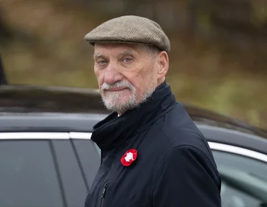 Miniatura: Antoni Macierewicz przestraszył się kary?...