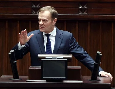 Miniatura: Tusk do Dudy: to może robić każdy pętak