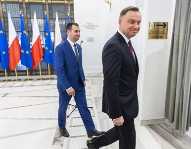 Miniatura: Duda nazwany „debilem”. Rzecznik...