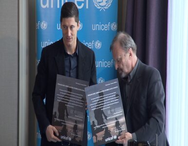 Miniatura: Lewandowski ambasadorem UNICEF: Nie...