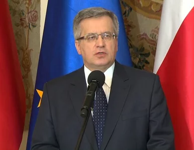 Miniatura: Komorowski o porozumieniu w Genewie:...