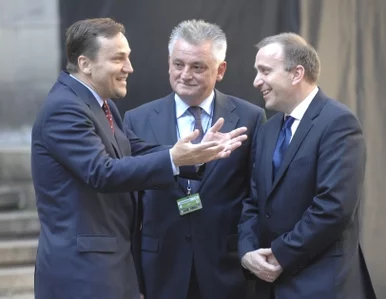 Miniatura: Schetyna, Sikorski i Drzewiecki na Ukrainie