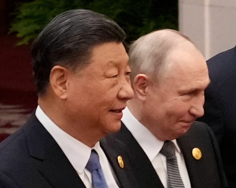 Miniatura: Spotkanie Putina z Xi Jinpingiem w...