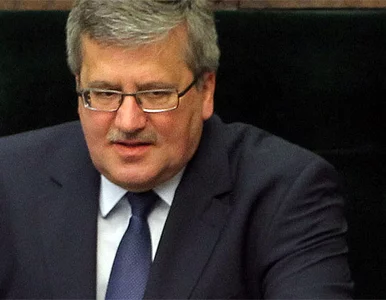 Miniatura: Komorowski pojedzie na Krym