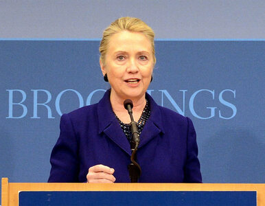 Miniatura: Clinton do Izraela: to krok wstecz na...