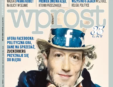 Miniatura: Polityczna gra Facebooka i  PiS pod presją...