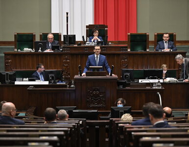 Komentarze opozycji po wystąpieniu premiera. „Atak paniki?”, „Morawiecki...
