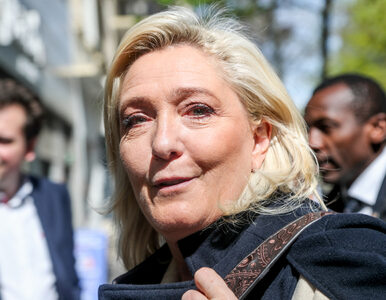 Miniatura: Marine Le Pen popiera sankcje nakładane na...