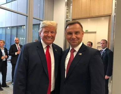 Miniatura: Andrzej Duda rozmawiał z Donaldem Trumpem....