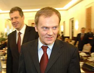 Miniatura: Tusk i Topolanek zgodni co do tarczy...