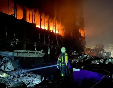 Rosjanie ostrzelali centrum handlowe w Kijowie. Zniszczony sklep Leroy...