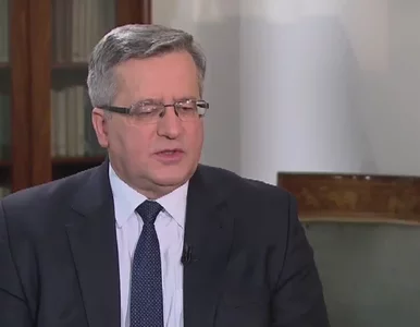 Miniatura: Komorowski: Polska powinna popierać ideę...