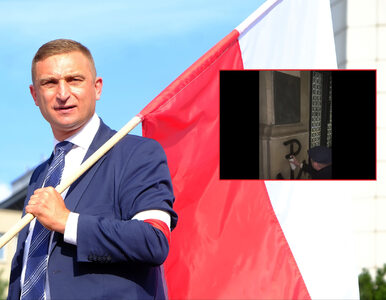 Miniatura: Znak Polski Walczącej na ministerstwie....