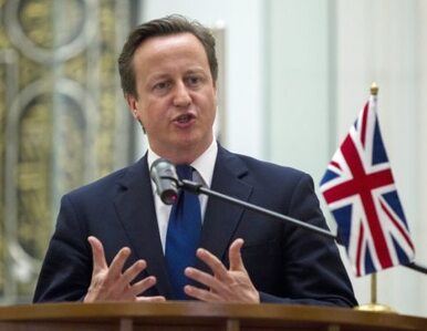 Miniatura: Cameron odwiedził byłą brytyjską kolonię