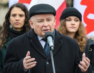 Miniatura: Zaskakujące słowa Kaczyńskiego na wiecu....