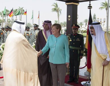 Miniatura: Merkel w Arabii Saudyjskiej poruszyła...