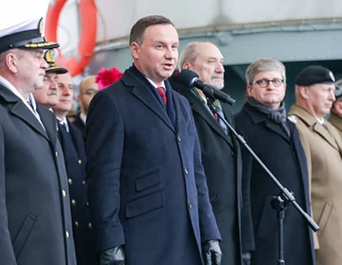 Miniatura: Prezydent Duda: Marynarka Wojenna nie jest...