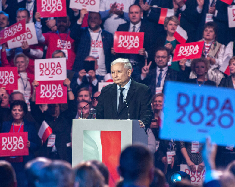 Miniatura: Jarosław Kaczyński ocenia kampanię w...