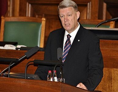 Łotewski prezydent żąda rozwiązania parlamentu