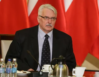 Miniatura: Waszczykowski: Narodził się nowy...