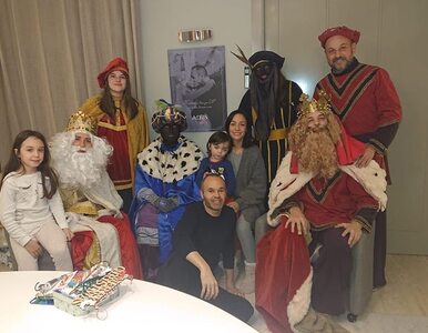 Andres Iniesta krytykowany za zdjęcie ze święta Trzech Króli. „To bardzo...