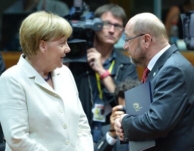 Miniatura: Telewizyjna debata Merkel-Schulz. Kanclerz...