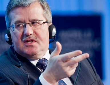 Miniatura: Komorowski: ekonomia jest po to, żeby...