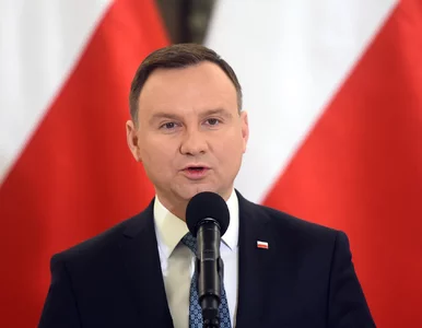 Miniatura: Duda odpowiedział na tajemnicze słowa...