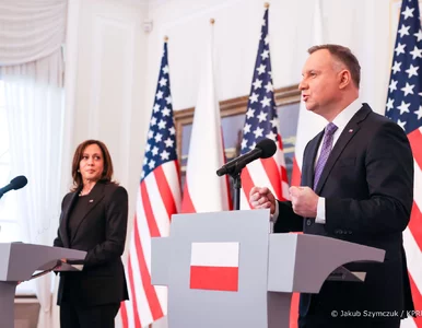 Miniatura: Kamala Harris spotkała się z Andrzejem...