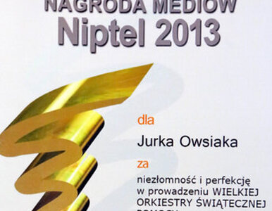 Jerzy Owsiak tegorocznym Laureatem Nagrody Mediów Niptel