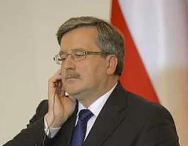 Miniatura: Komorowski spotkał się z najważniejszymi...