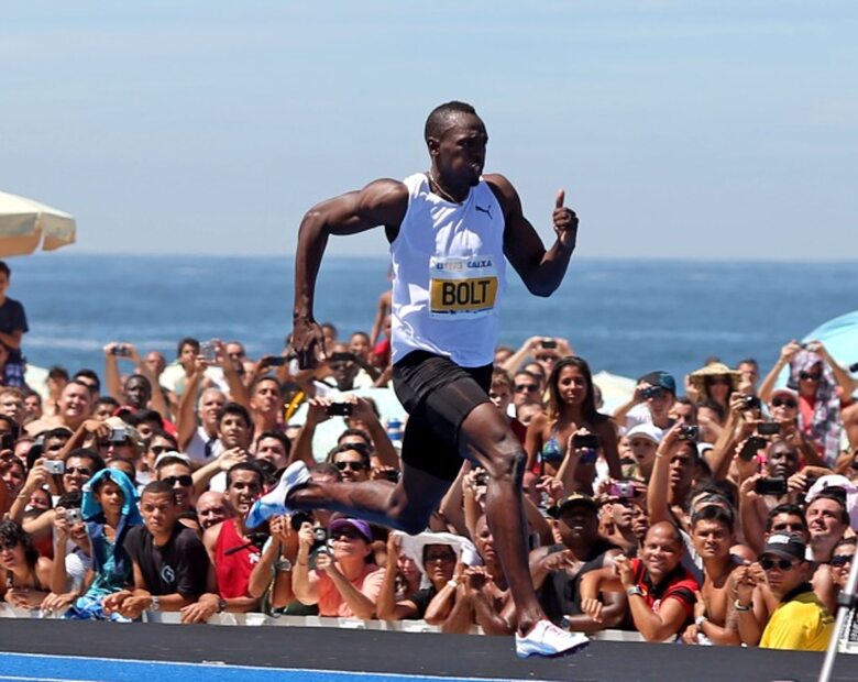 Miniatura: Bolt zaczął sezon od wygranej o włos