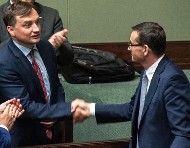 Miniatura: „Ziobro i Morawiecki skoczyli sobie do...