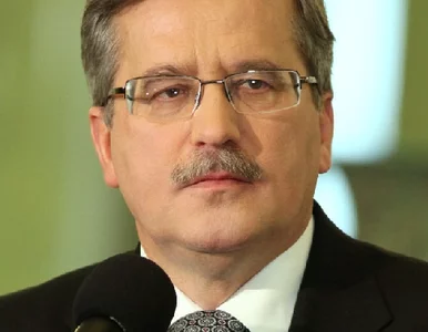 Miniatura: Komorowski: słowa Kaczyńskiego szkodliwe...