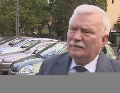 Miniatura: Lech Wałęsa: Nie oglądałem meczu....