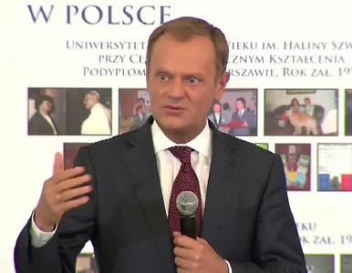 Miniatura: Tusk: Ukraińcy cierpią również dlatego, że...