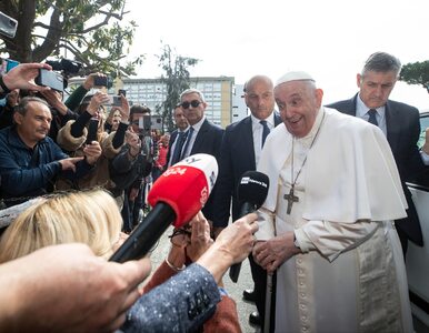 Miniatura: Papież Franciszek wyszedł ze szpitala w...