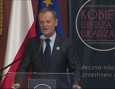 Miniatura: Tusk: Prawa kobiet to test, czy mamy...