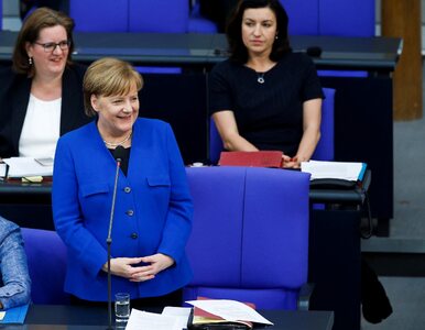 Miniatura: Angela Merkel rozbawiła unijnych...