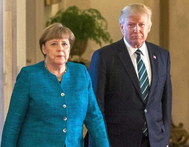 Miniatura: Merkel rozmawiała z Trumpem m.in. o...