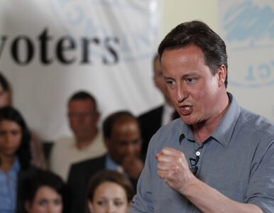 Miniatura: Cameron wygrywa, ale nie może rządzić...