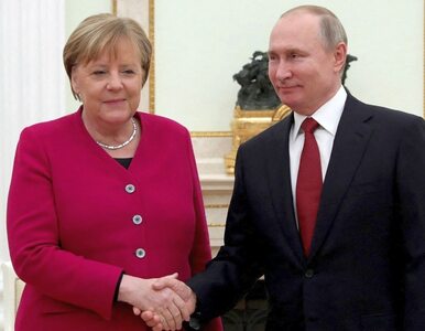 Miniatura: Pożegnalna rozmowa Putina z Merkel....
