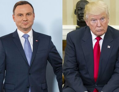 Miniatura: Andrzej Duda rozmawiał z Donaldem Trumpem....