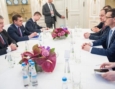 Miniatura: Morawiecki rozmawiał z premierem Ukrainy....