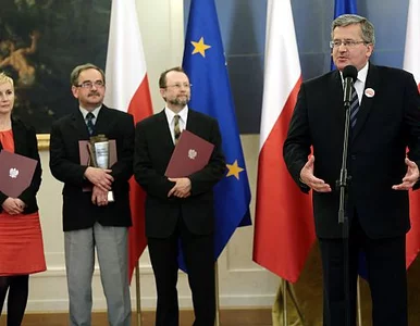 Miniatura: Prezydent odznaczył dziennikarzy. "Czasem...