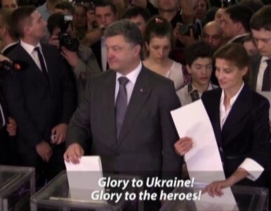 Exit polls: Poroszenko wygrywa wybory prezydenckie na Ukrainie